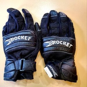 Joe Rocket motorcycle riding gloves - size small - Black